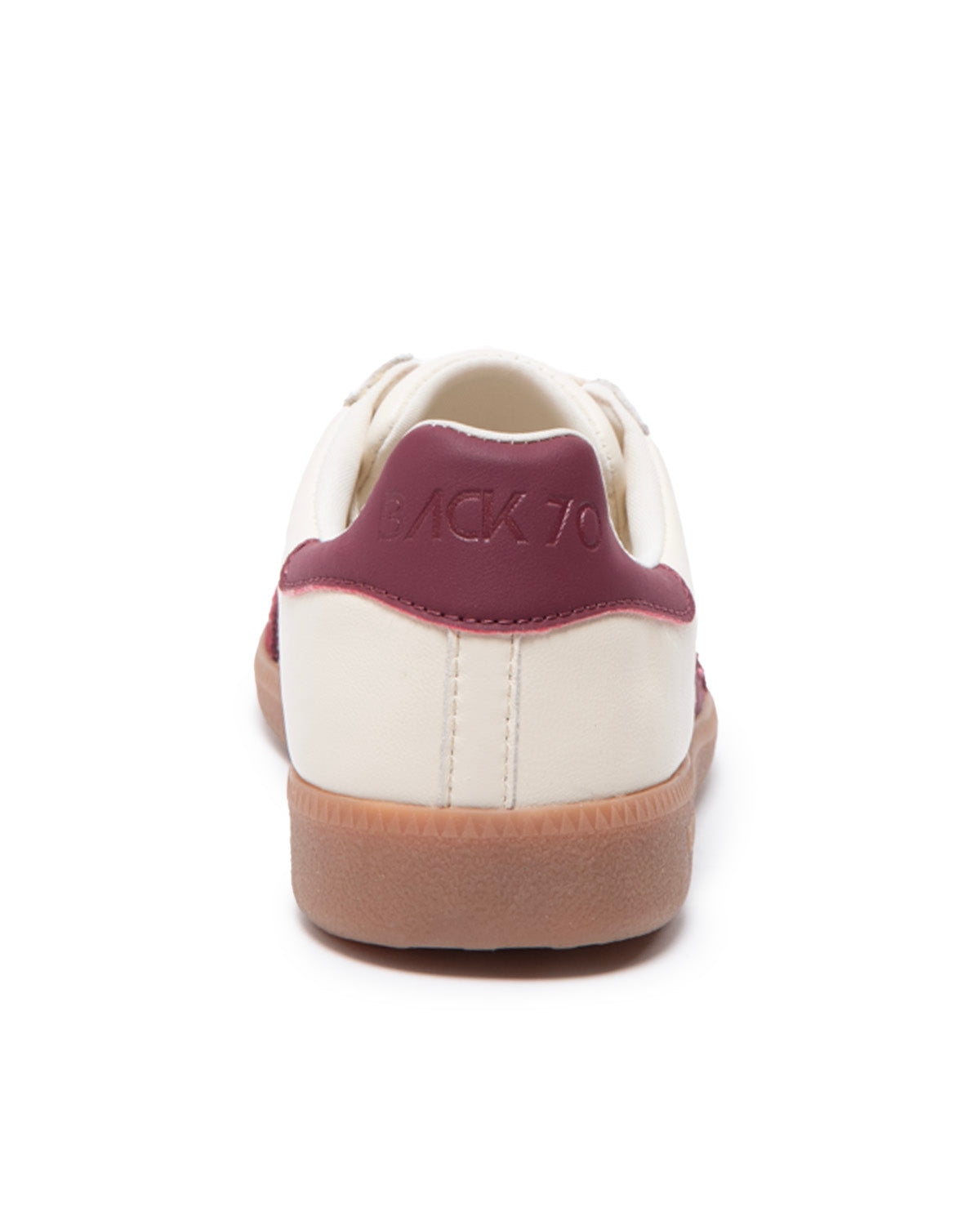 Back 70 Sneakers in Nappa e Camoscio Milk Wine Donna