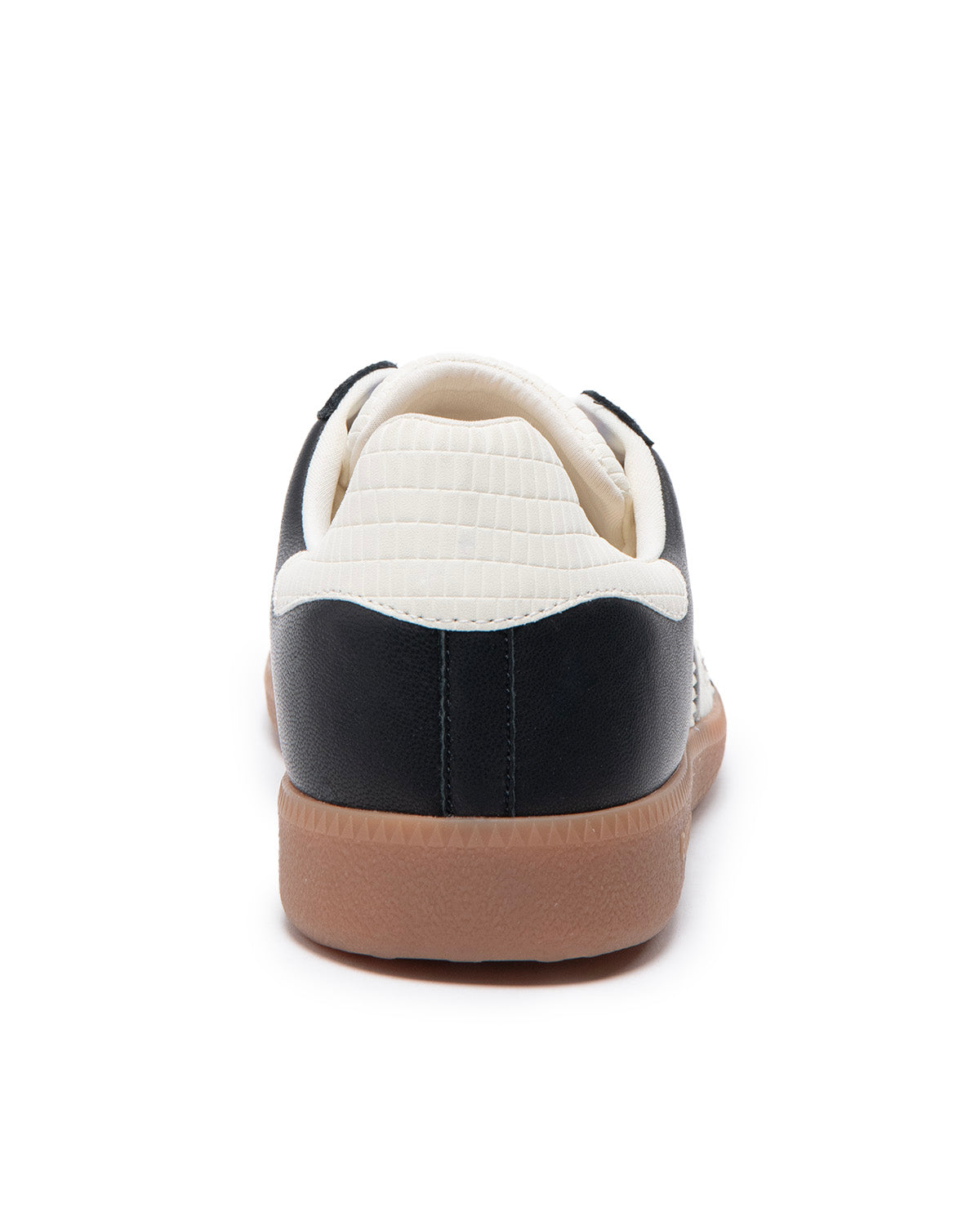 Back 70 Sneakers in Nappa e Camoscio Milk Black Donna