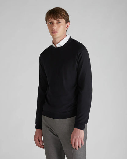 Zanone Girocollo Slim Fit in Flexwool Certificato Uomo
