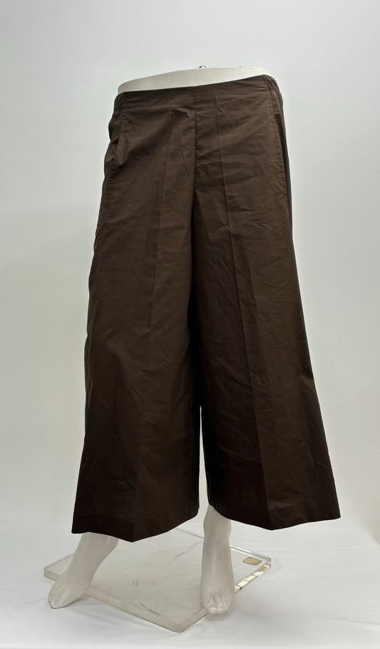 Meimeij Pantalone Ampio in Popeline Donna