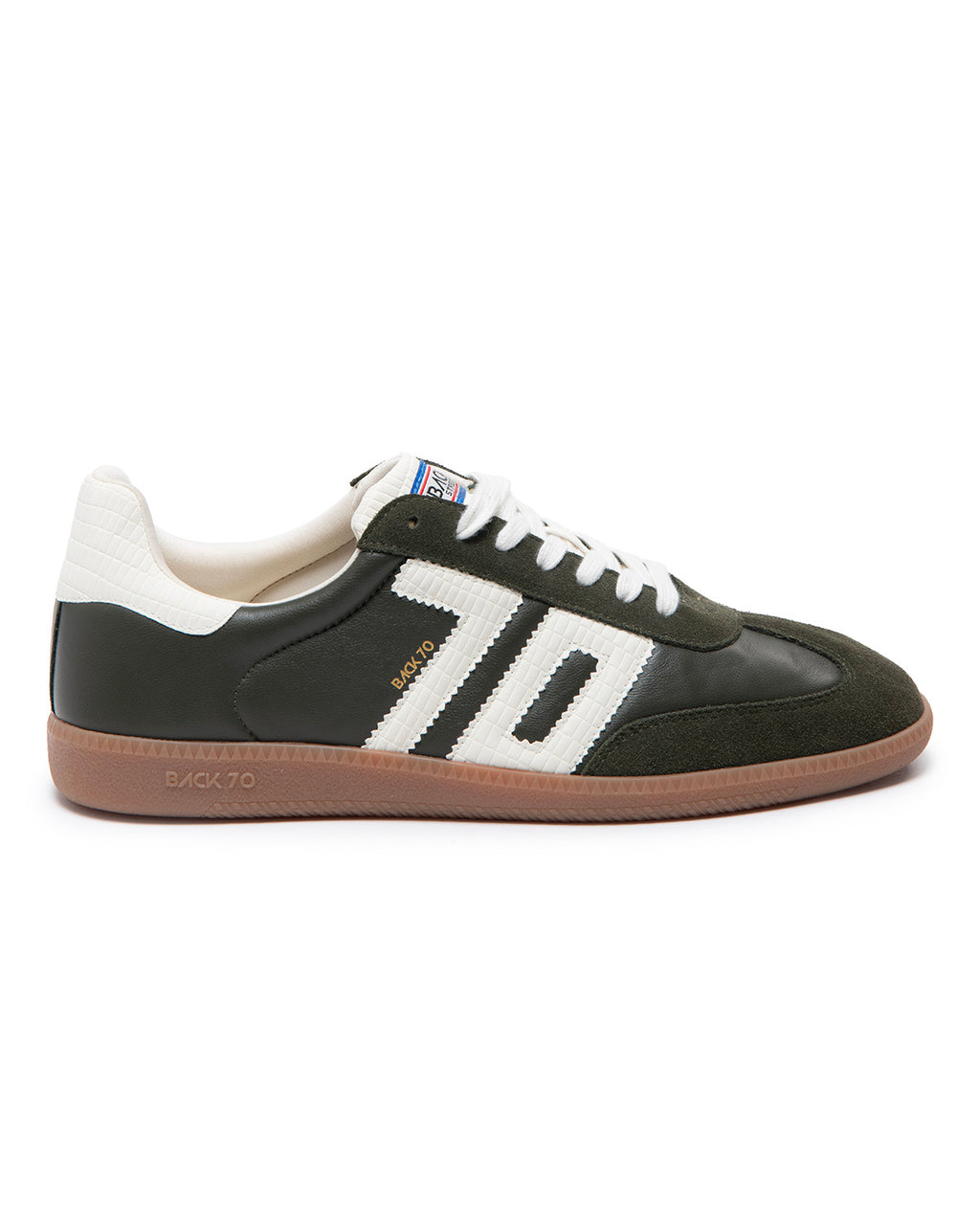 Back 70 Sneakers in Nappa e Camoscio Uomo