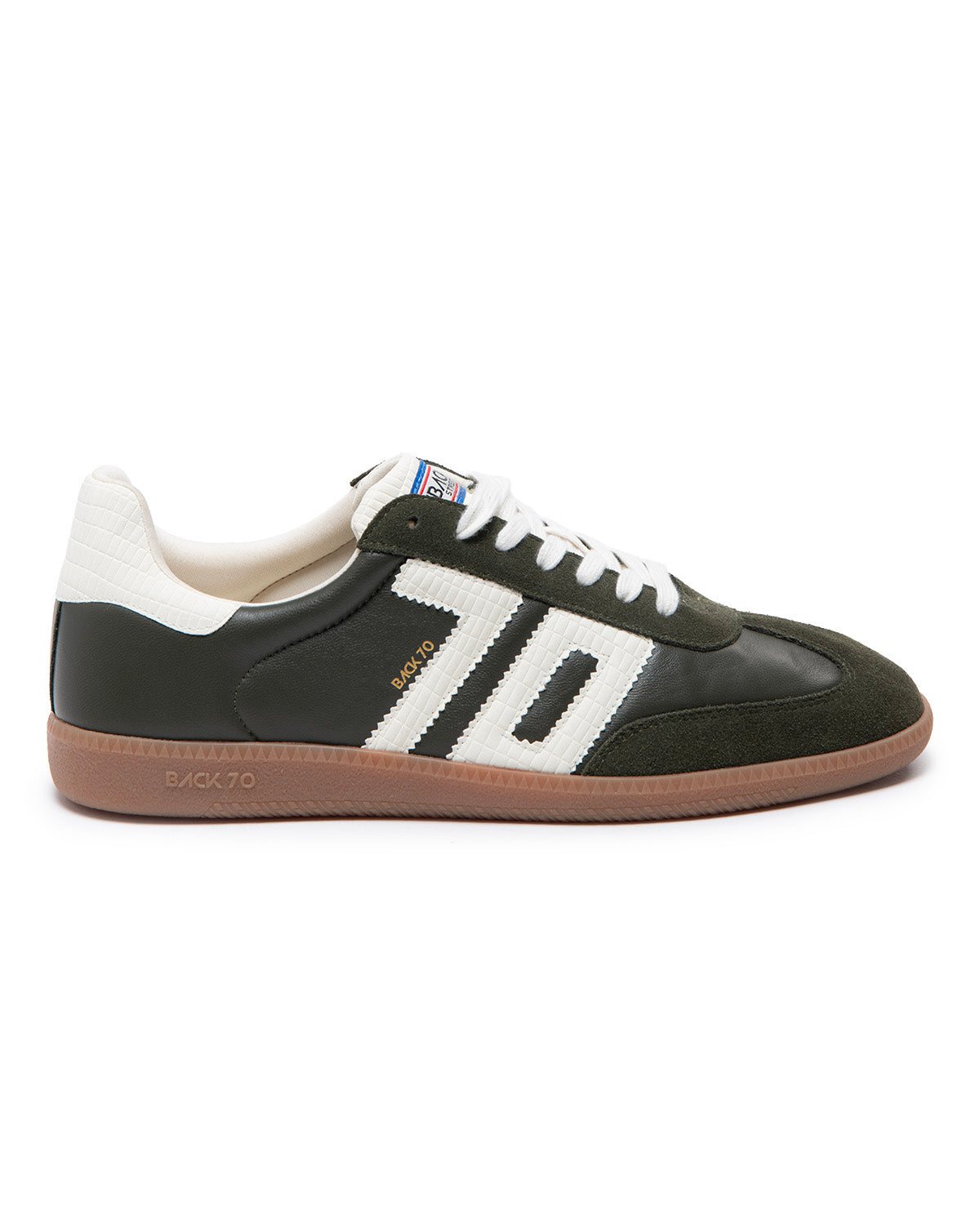 Back 70 Sneakers in Nappa e Camoscio Uomo
