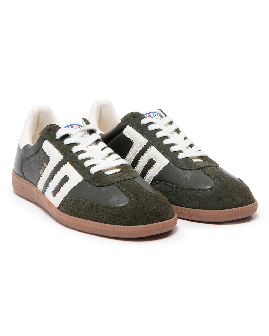 Back 70 Sneakers in Nappa e Camoscio Uomo