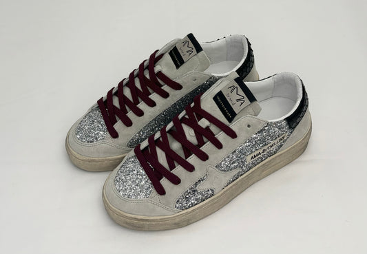 Ama-Brand Sneaker Slam Glitter Donna