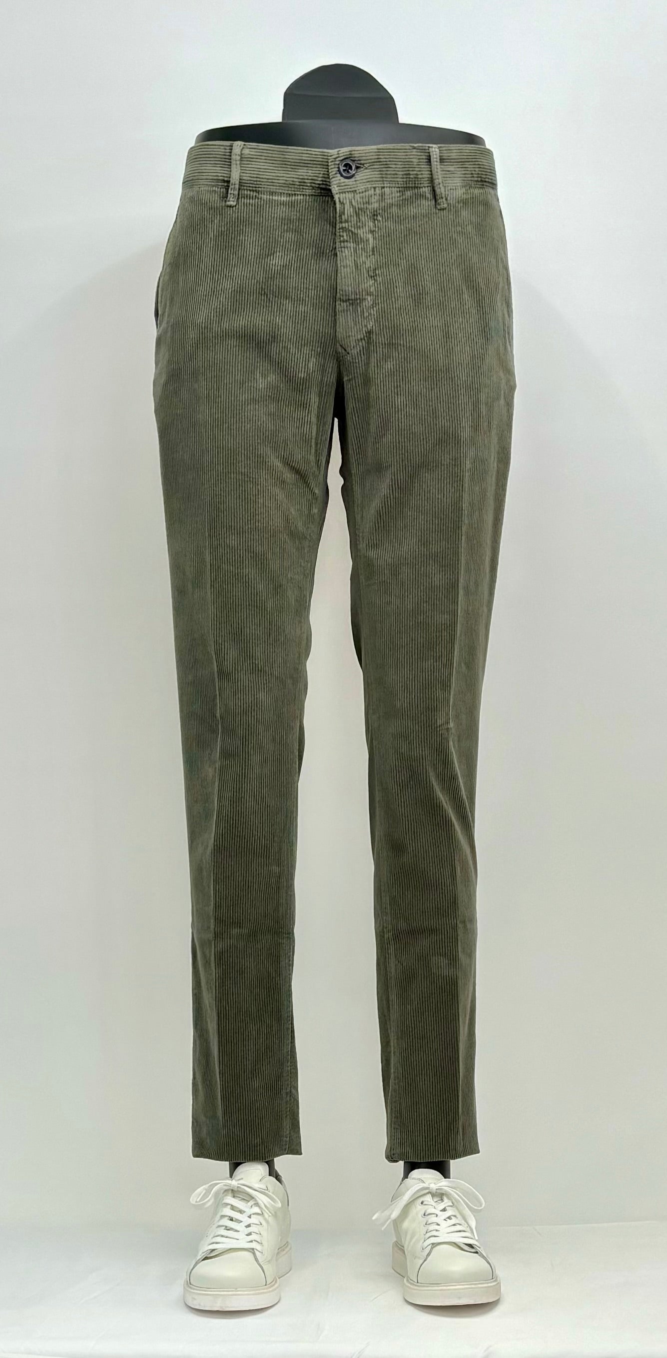 Incotex Pantalone Velluto Lavato Uomo