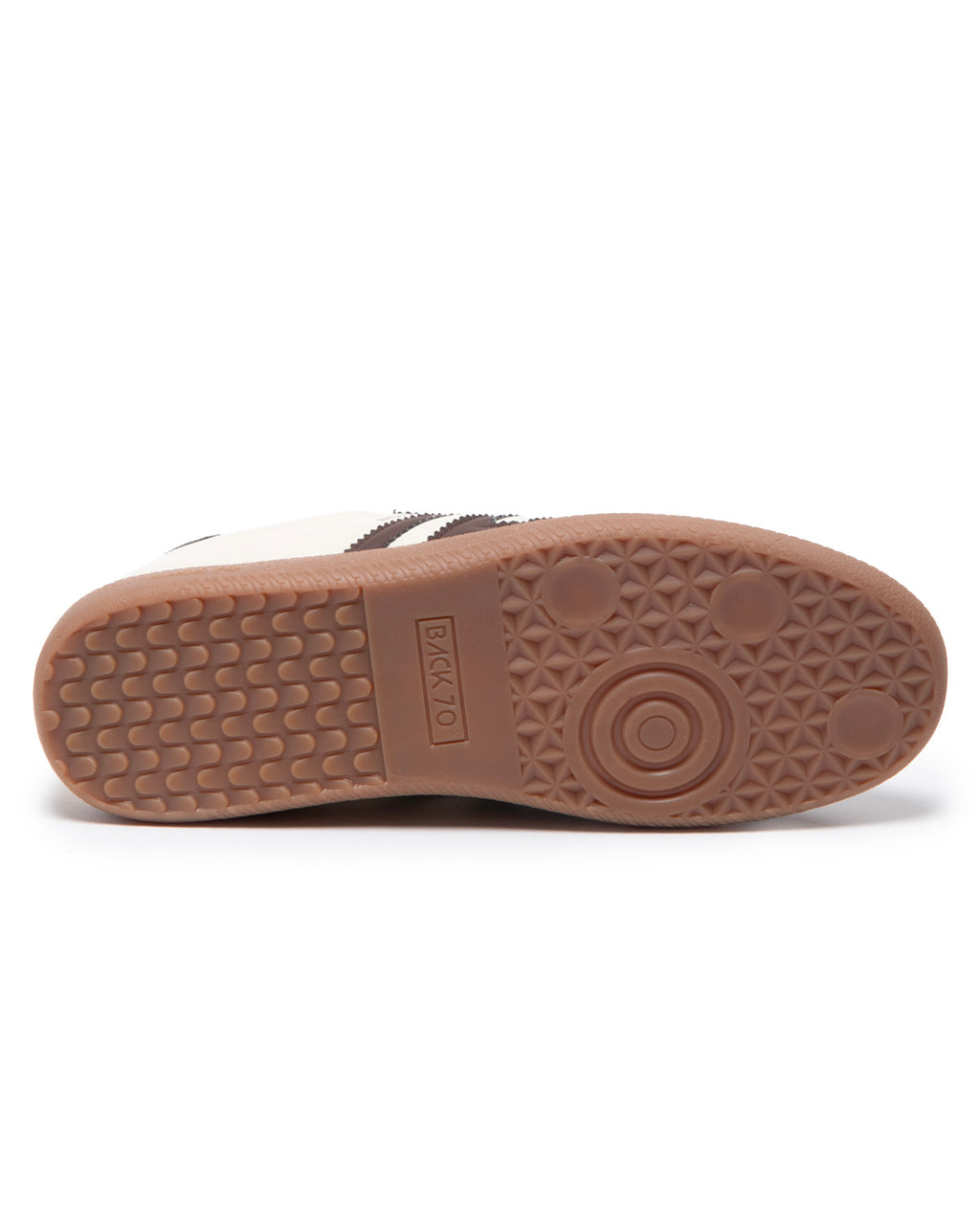 Back 70 Sneakers in Nappa e Camoscio Milk Coffee Uomo