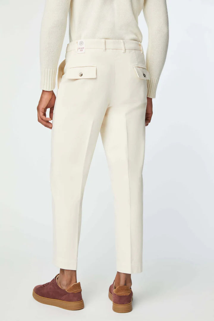 Lbm 1911 Pantalone Carrot Fit Stretch Uomo