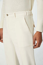 Lbm 1911 Pantalone Carrot Fit Stretch Uomo