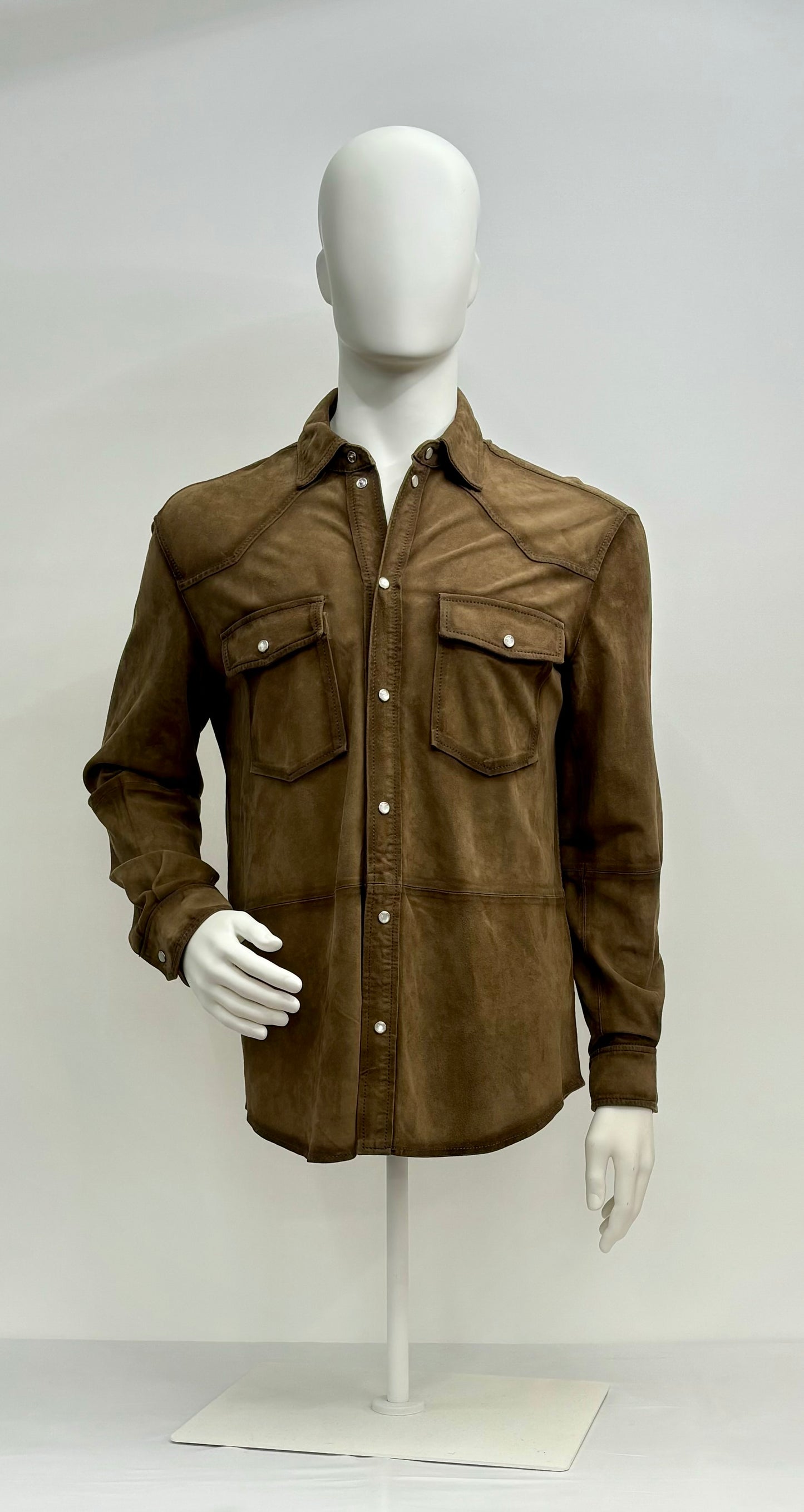 S.W.O.R.D. Camicia Camoscio Uomo