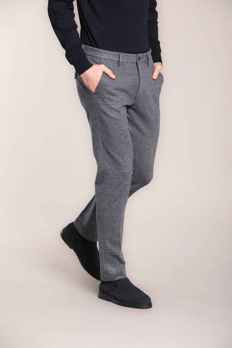 Mason's Pantalone Torino Jog Chino con Fantasia Resca Uomo