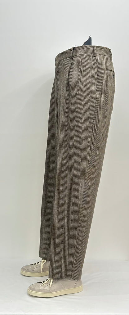 Gabriele Pasini Pantalone Over 2 Pinces Uomo
