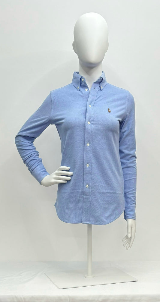 Ralph Lauren Camicia Jersey B. Down Donna