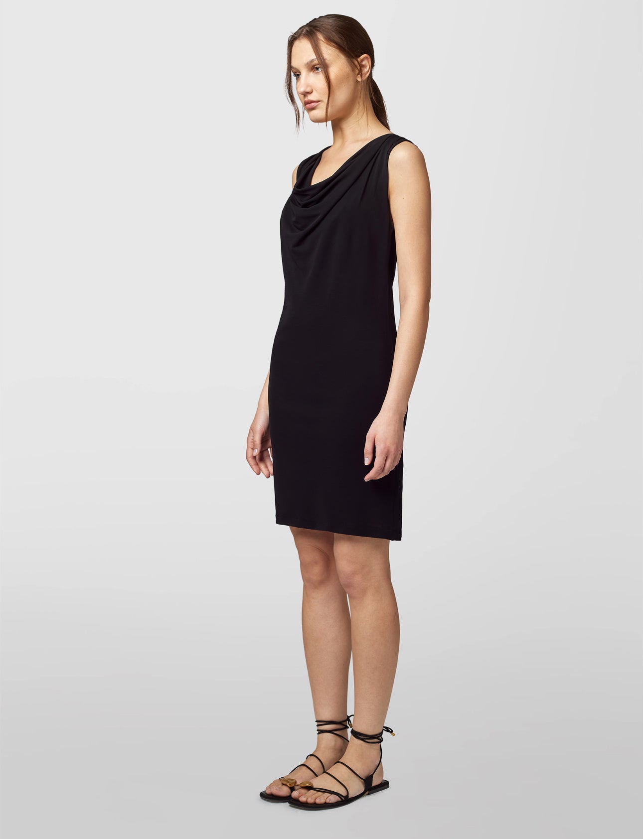 Alpha Studio Abito Goccia in Crepe Donna