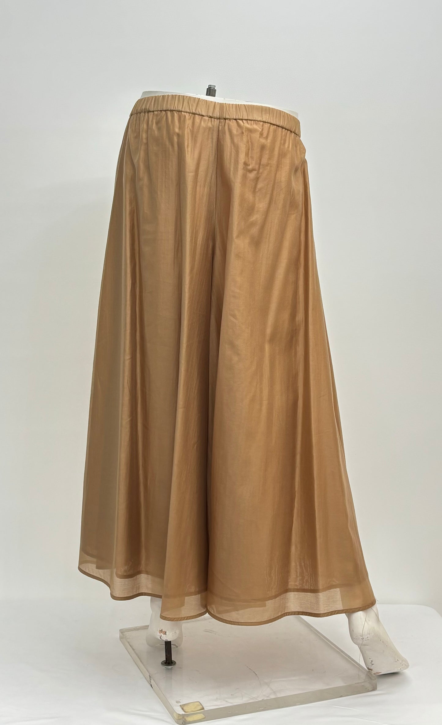 Meimeij Pantalone Ampio in Mussola Leggera Donna