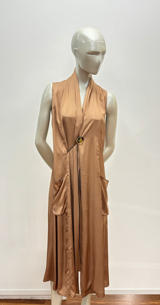 Collection Privèe Abito Viscosa Smanicato Donna