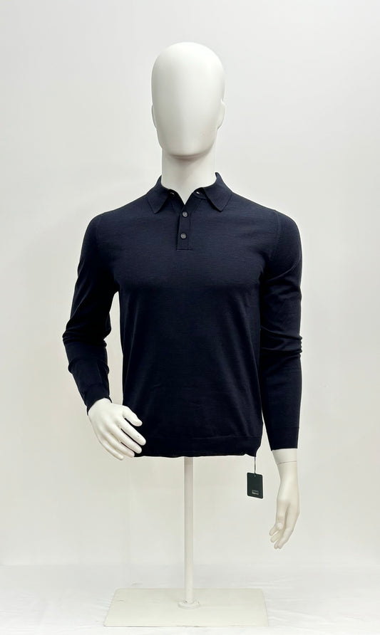 Zanone Polo Manica Lunga Flexwool Uomo