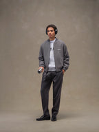 Circolo 1901 Bomber Zip in Misto Cashmere Uomo