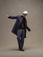 Circolo 1901 Cappotto in Lana con Collo Camicia Uomo