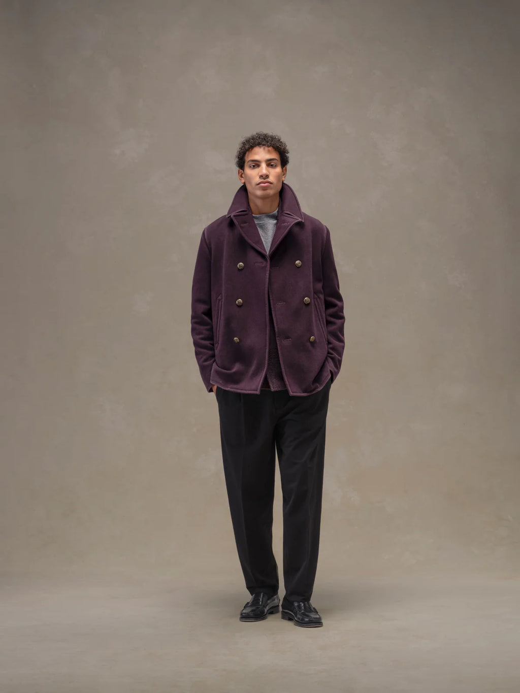 Circolo 1901 Peacot Doppio Petto in Lana Vergine Uomo