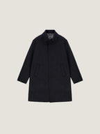 Circolo 1901 Cappotto in Lana con Collo Camicia Uomo