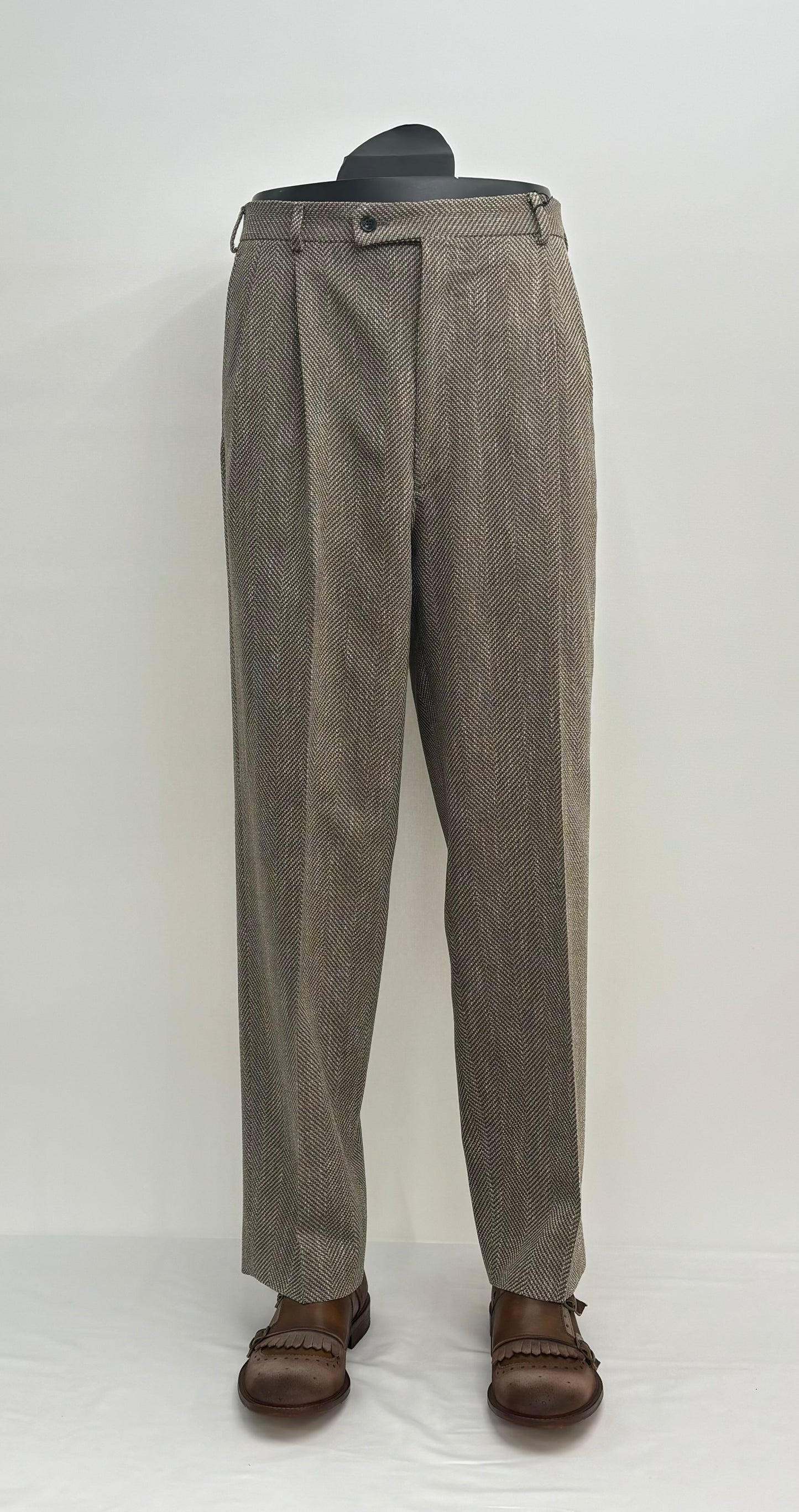 Gabriele Pasini Pantalone Over 2 Pinces Uomo