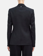 Dondup Blazer Monopetto Slim in Flanella Donna