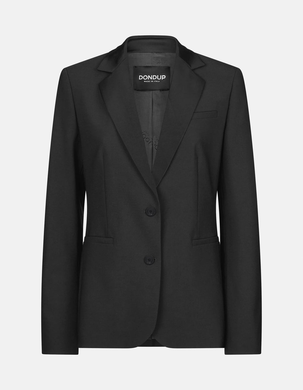 Dondup Blazer Monopetto Slim in Flanella Donna