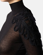 Dondup Dolcevita slim in viscosa ricamata Donna