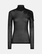 Dondup Dolcevita slim in viscosa ricamata Donna