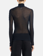 Dondup Dolcevita slim in viscosa ricamata Donna