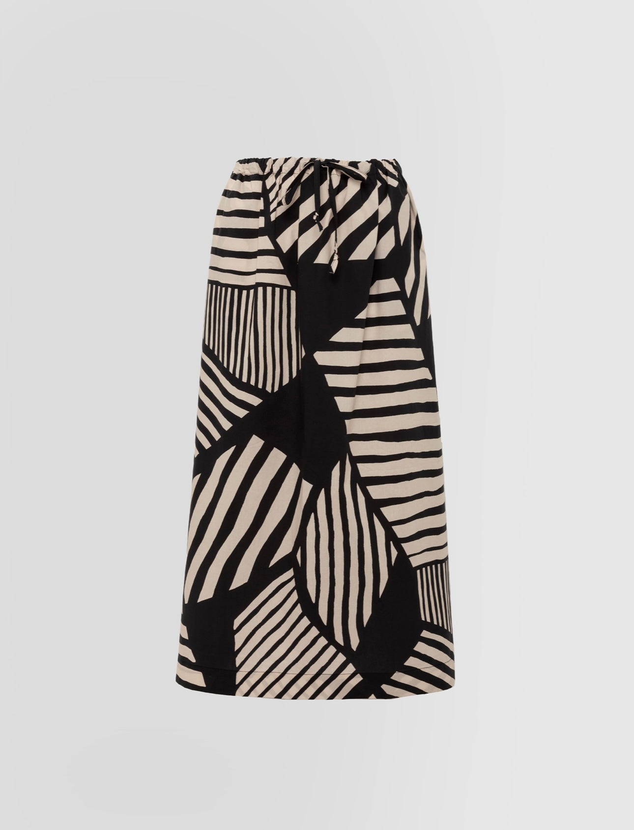 Alpha Studio Gonna Coulisse Stampa Etno Grafica Donna