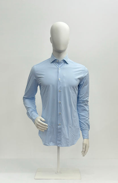 Xacus Camicia Stretch Collo Francese Uomo