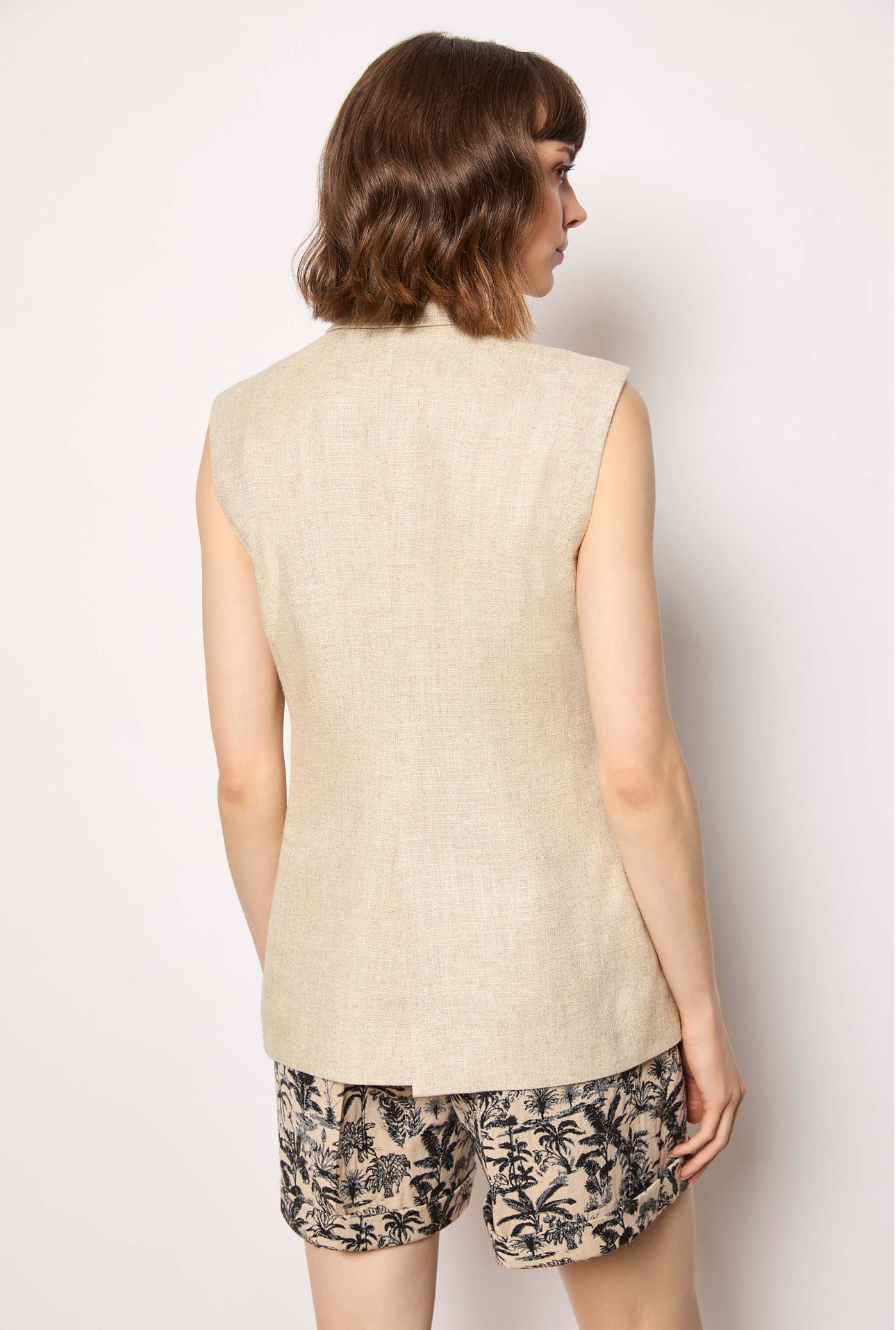 Lbm 1911 Gilet Taglio Sartoriale Chiara Donna