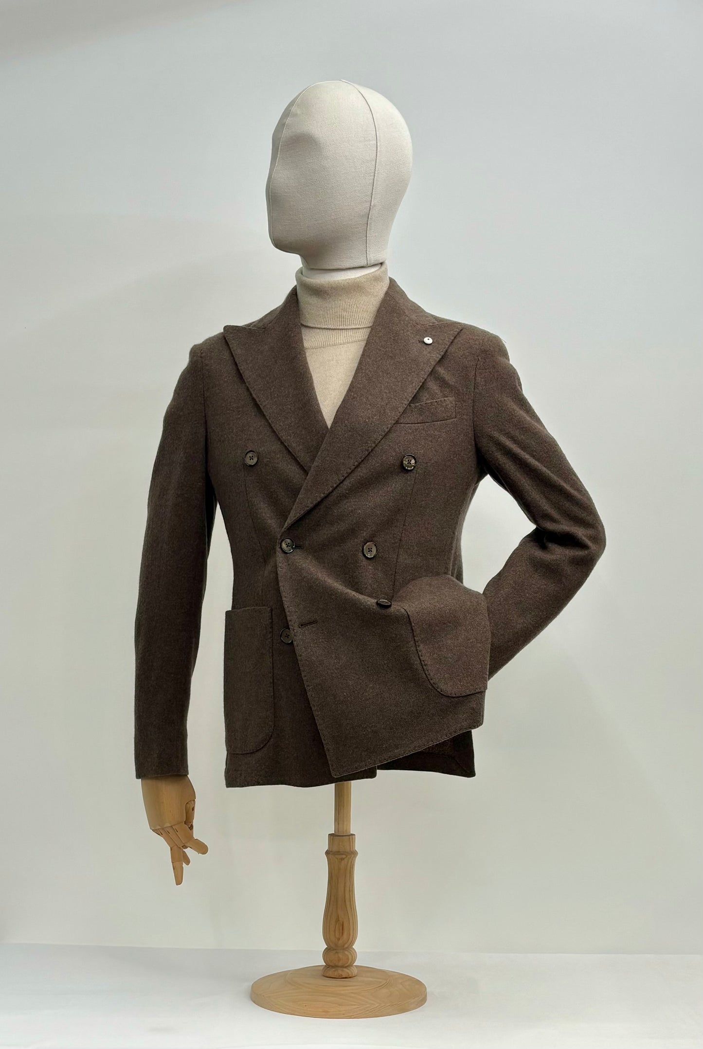 Lbm 1911 Giacca Doppio Petto Cashmere Uomo