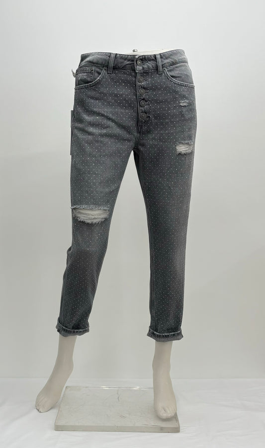 Dondup Jeans Koons Con Brillanti Donna