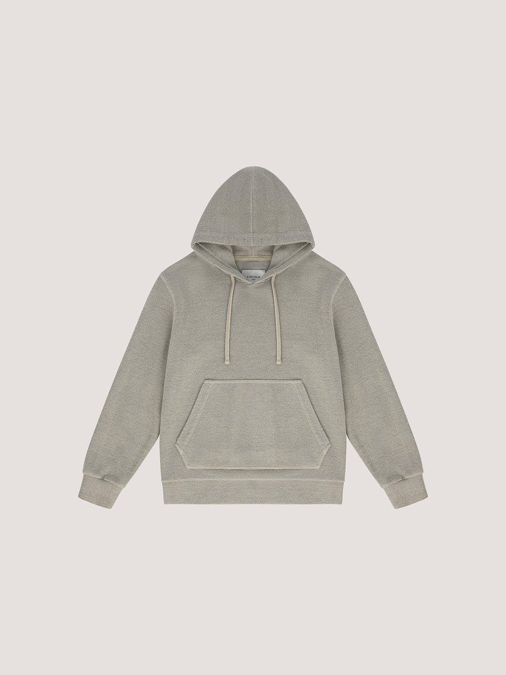 Circolo 1901 Felpa con Cappuccio a Coste Uomo