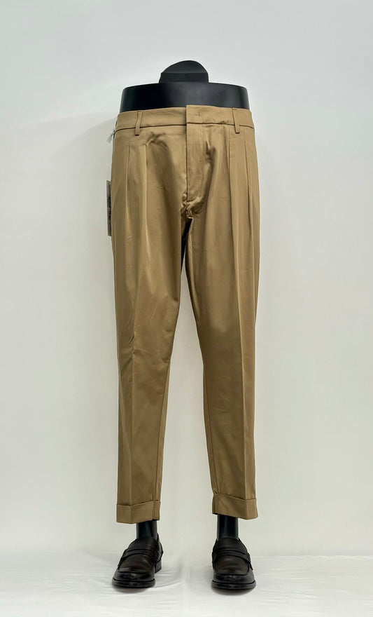 Dondup Pantalone 2 Pence Cotone-Seta Uomo