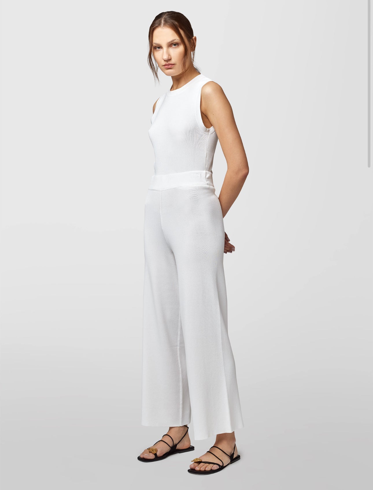 Alpha Studio Pantalone Garçonne Match Set Donna