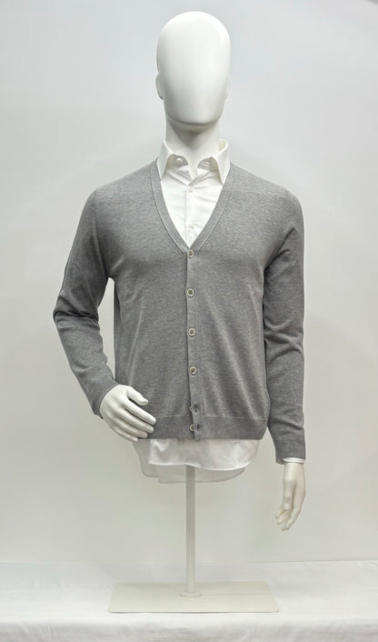 Zanone Cardigan Crepe di cotone Uomo