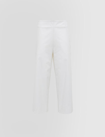 Alpha Studio Pantalone Garconne in Popeline Donna