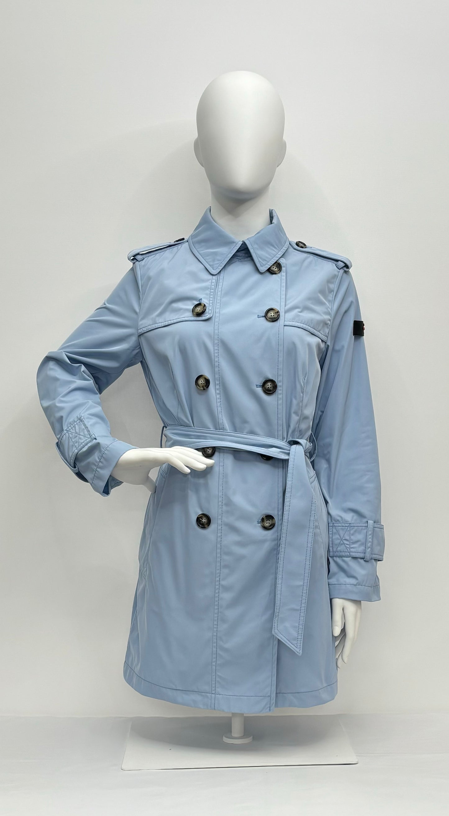 Peuterey Trench Doppio Petto Cinturato Donna