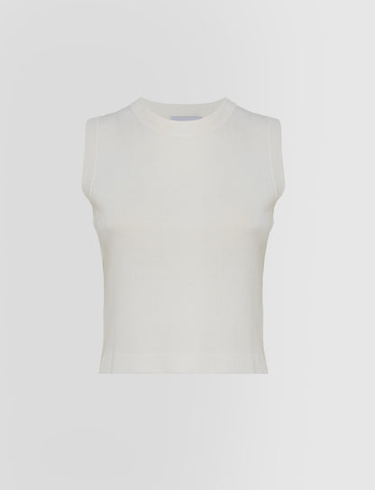 Alpha Studio Canotta Cropped Match Set Donna