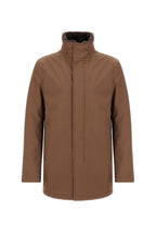 Herno Carcoat in Woolen Melange Twill Uomo