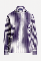 Ralph Lauren Camicia in cotone a righe Relaxed-Fit Donna