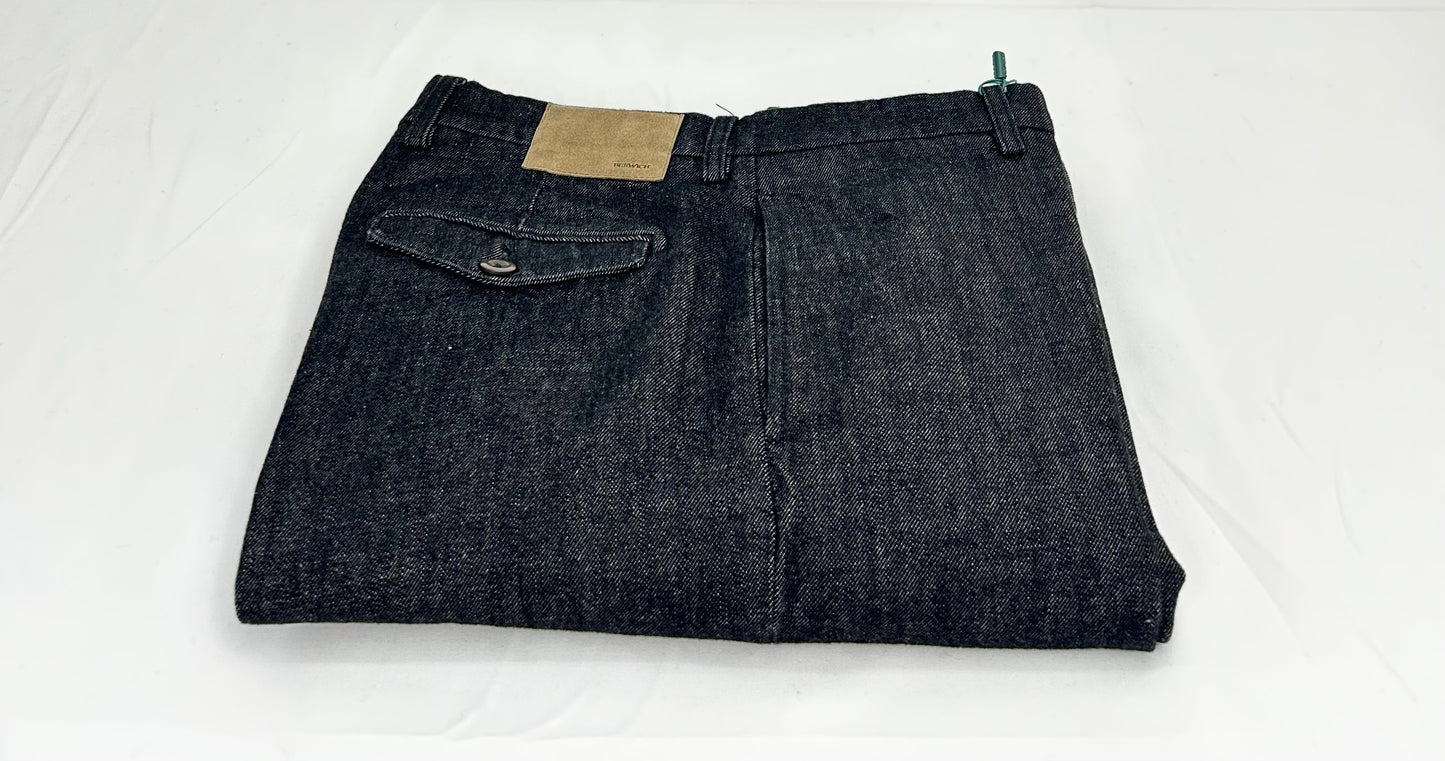 Berwich pantalone over in denim