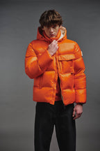 After Label Piumino Corto Lucido Katalla Uomo