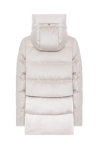 Duno Piumino Corto Bi-materiale Donna