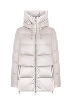 Duno Piumino Corto Bi-materiale Donna