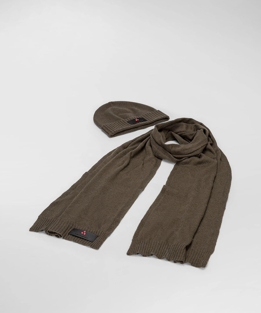 Kit Sciarpa e Cappello in Misto Cashmere