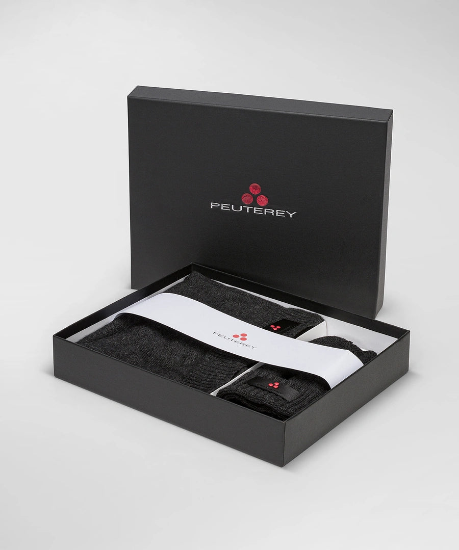 Kit Sciarpa e Cappello in Misto Cashmere